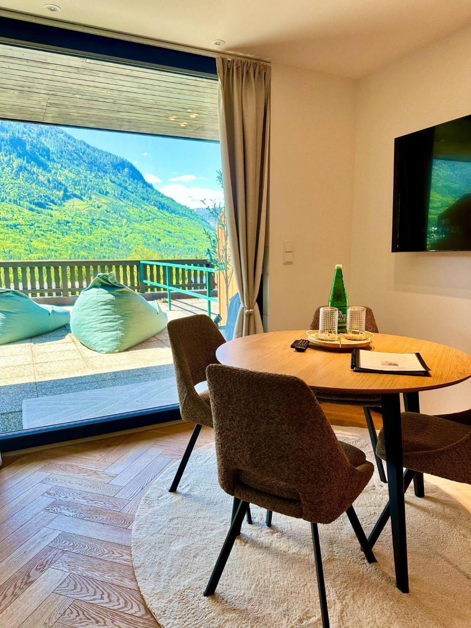 Das Alpenzeit Appartement Mit Just Private Terrasse (Adults Only) Bad Aussee Exterior photo