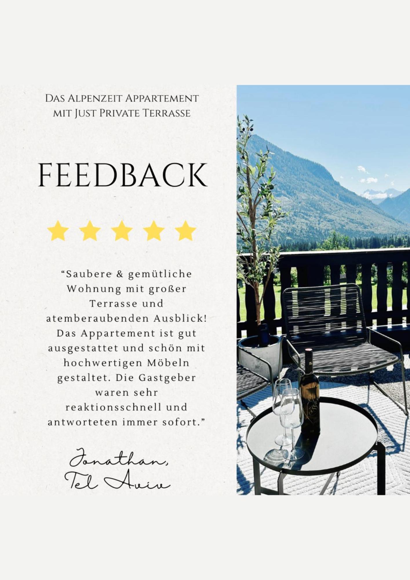 Das Alpenzeit Appartement Mit Just Private Terrasse (Adults Only) Bad Aussee Exterior photo